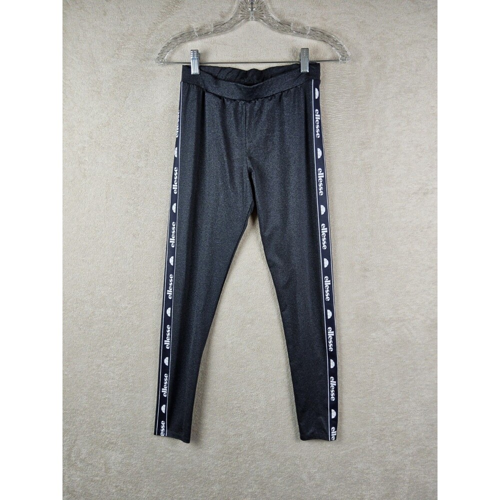 Ellesse Heritage Women's Logo Grey Athletic Leggings Size XXS